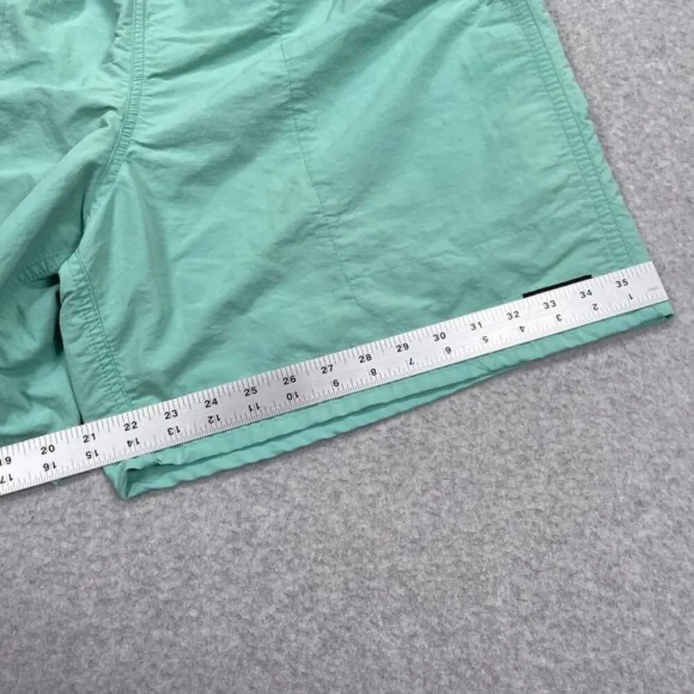 Patagonia Baggies Netplus Shells Shorts Mens XL Seafoam Green Swim Trunks Hiking